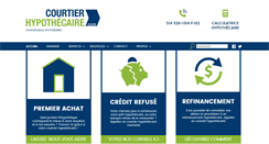 Desktop Screenshot of courtier-hypothecaire.com